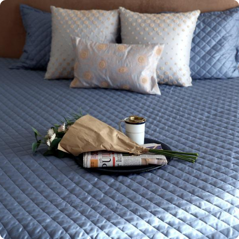 Tencel + Cotton Quilted Bed Covers